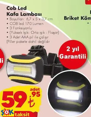 COB LED KAFA LAMBASI